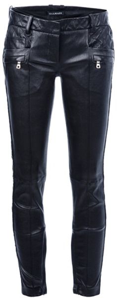 Balmain Skinny Fit Touser - Lyst