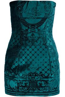 Balmain Velvet Mini Dress - Lyst