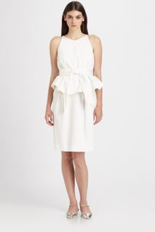 Chloé Peplum Dress - Lyst
