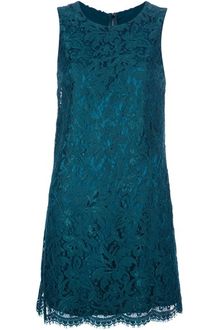 Dolce & Gabbana Lace Shift Dress - Lyst