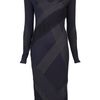 Donna Karan New York Collage Dress in Gray (navy) - Lyst