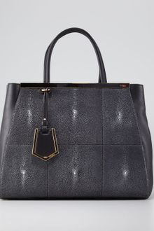 Fendi 2jours Stingraycalfskin Shopper - Lyst