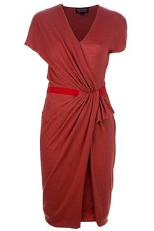 Giambattista Valli Draped Dress - Lyst