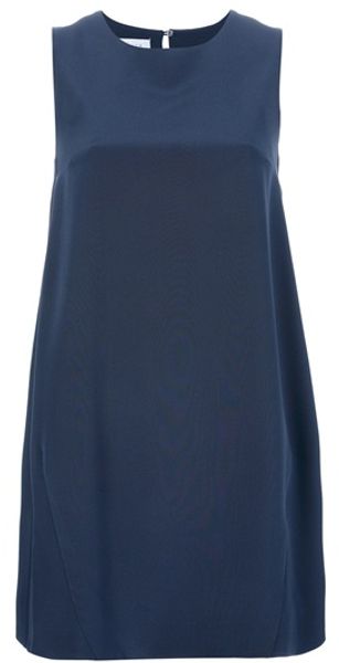 Gianluca Capannolo Sleeveless Shift Dress - Lyst