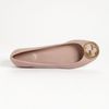 Gucci Logo Ballet Flat in Pink - Lyst
