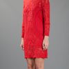 Isabel Marant Lace Dress in Red - Lyst