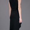 Matthew Williamson Beaded Ruched Shoulder Dress in Black - Lyst