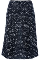 Nina Ricci Chenille Skirt Suit