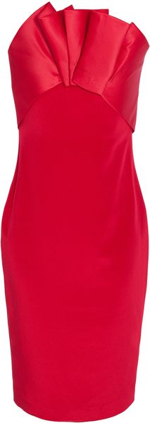 Notte By Marchesa Sculpted Bodice Dress - Lyst