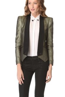 Rebecca Minkoff Jacquard Becky Jacket - Lyst