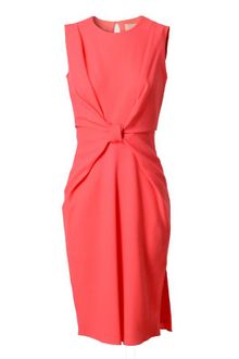 Roksanda Ilincic Crepe Silk Wool Shift Dress - Lyst