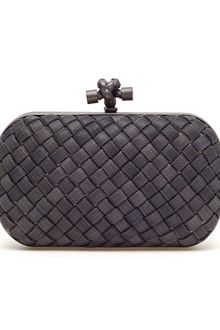 Bottega Veneta Intrecciato Woven Box Clutch - Lyst
