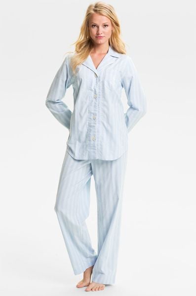 ralph lauren striped pajamas