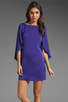 Milly Butterfly Sleeve Shift Dress - Lyst