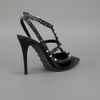 Valentino Pointed Toe Sandal in Black - Lyst