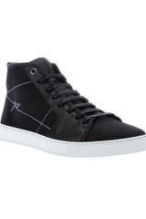 Yves Saint Laurent High Top Trainer