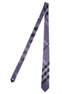 Burberry Wisteria Check Rohan Silk Tie - Lyst