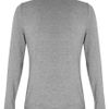 Dash Ruched Side Polo Neck in Gray (grey) - Lyst