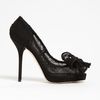 Dolce & Gabbana Lace Pump in Black - Lyst