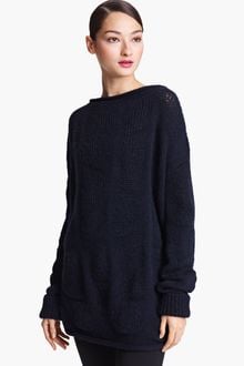Donna Karan New York  Drop Stitch Sweater Tunic - Lyst
