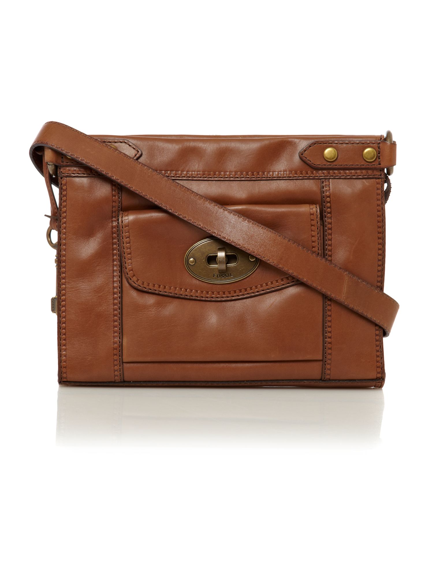 Fossil Vintage Crossbody Bag in Brown | Lyst