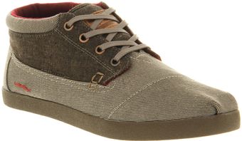 Toms Movember Botas Taupe Twill - Lyst
