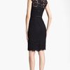 Valentino Lace Sheath Dress in Black - Lyst