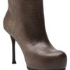 Yves Saint Laurent Tribtoo Boot in Brown - Lyst