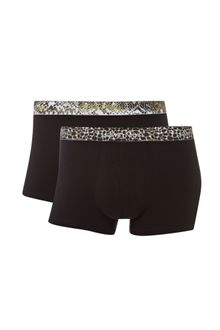 Calvin Klein Two Pack Animal Waistband Trunk Gift - Lyst