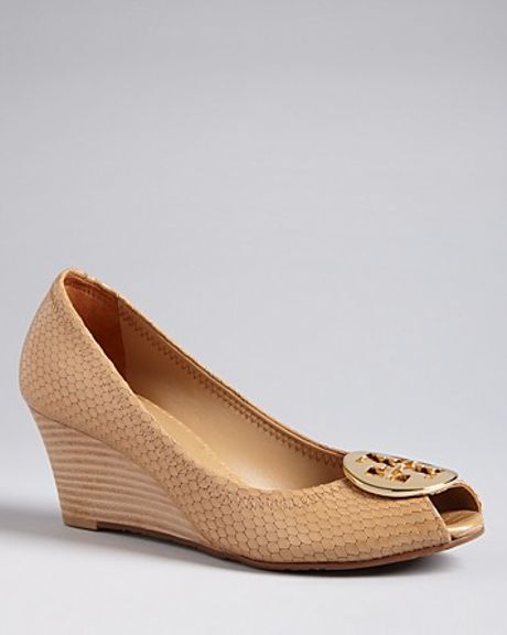tory burch wedge pumps
