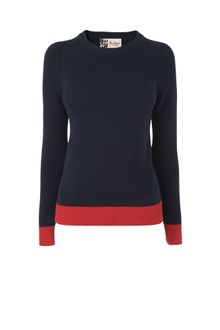 Boutique By Jaeger Heart Sweater - Lyst