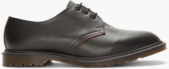 Dr. Martens Black Leather 3eye Made in England Steed Shoes - Lyst