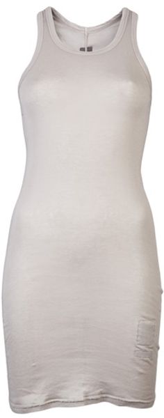 DRKSHDW by Rick Owens Long Tank - Lyst