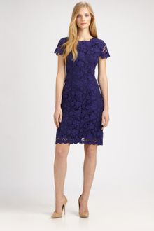 Elie Tahari Cotton Lolly Dress - Lyst