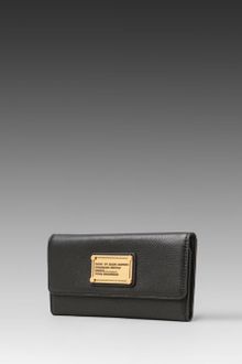 Marc By Marc Jacobs Classic Q Core Long Trifold Wallet - Lyst