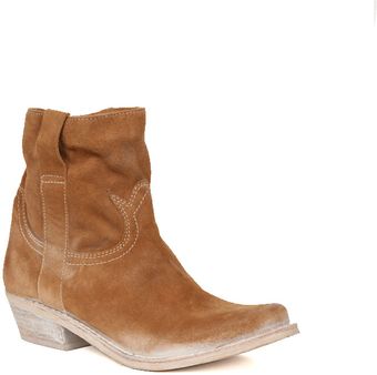 Sam Edelman Myron Bootie in Cashew - Lyst
