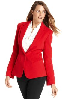 Calvin Klein Longsleeve Singlebutton Blazer - Lyst