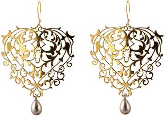 Eina Ahluwalia Baroque Earrings with Pearl Drops - Lyst
