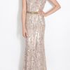 Elie Saab Fully Sequin Gown in Pink - Lyst