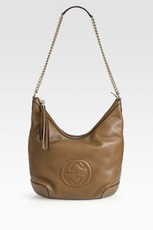 Gucci Soho Leather Shoulder Bag - Lyst