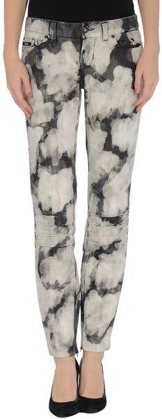 D&G Denim Trousers - Lyst