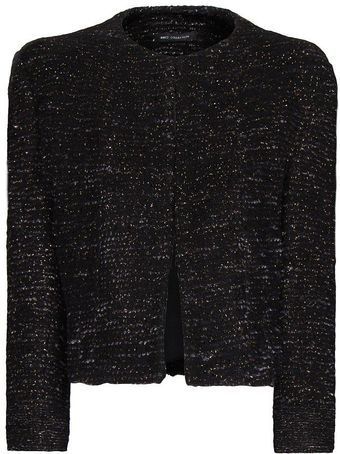Mango Lurex Bouclé Jacket - Lyst