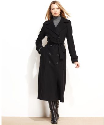 Michael Kors Military Woolblend Maxi - Lyst