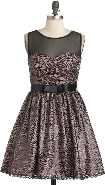ModCloth Onyx Opulence Dress - Lyst