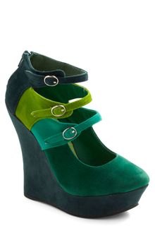 ModCloth Spruce Upscale Wedge - Lyst