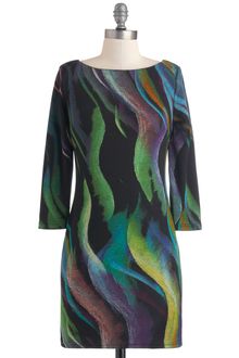 ModCloth Deep Sea Wishin Dress - Lyst