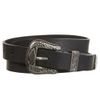 Topshop Skinny Traditional Western Belt in Black - Lyst
