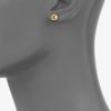 A.l.c. Two Tone Screw Stud Earrings in Silver - Lyst