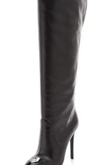 B Brian Atwood Fanfan Cap Toe Boots