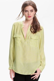 Joie Delanie Silk Blouse - Lyst